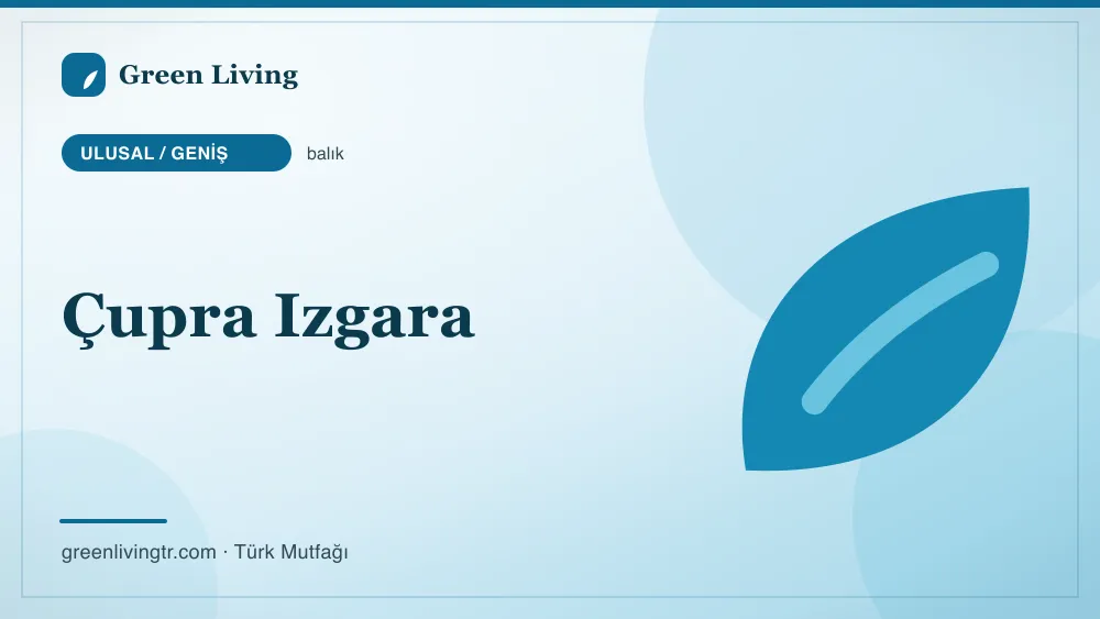 Çupra Izgara — Ulusal / Geniş mutfağı