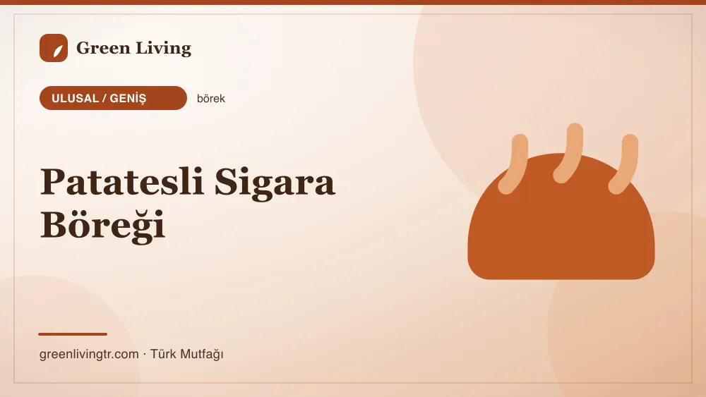 Patatesli Sigara Böreği — Ulusal / Geniş mutfağı