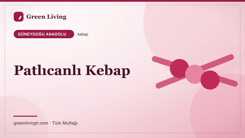 Patlıcanlı Kebap — Güneydoğu Anadolu mutfağı