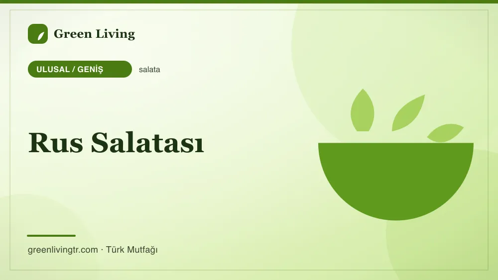 Rus Salatası — Ulusal / Geniş mutfağı