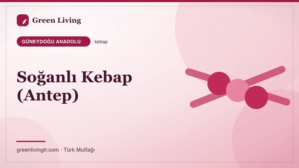 Soğanlı Kebap (Antep) — Güneydoğu Anadolu mutfağı